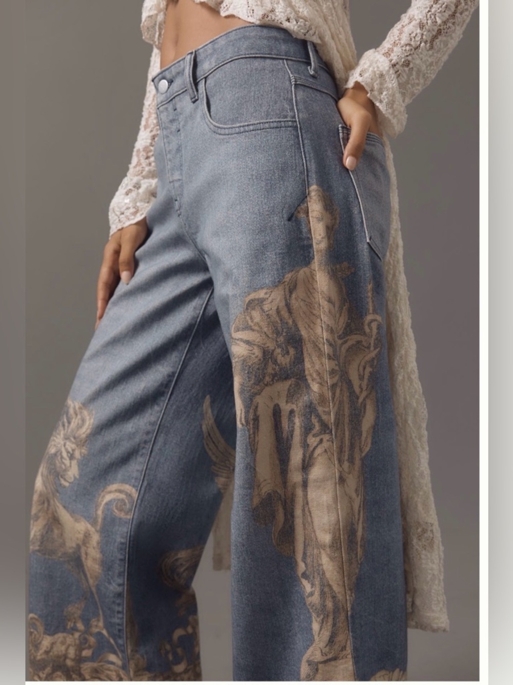 Anthropologie Pilcro Low-Rise Wide-Leg Jeans - Picture 4 of 12